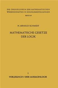 Mathematische Gesetze Der Logik I