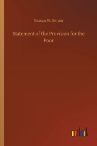 Statement of the Provision for the Poor