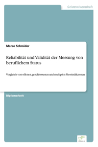 Reliabilität und Validität der Messung von beruflichem Status