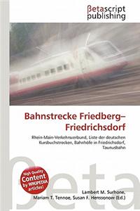 Bahnstrecke Friedberg-Friedrichsdorf