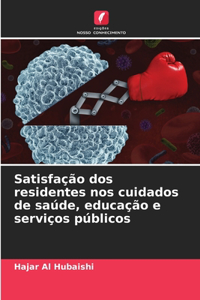 Satisfação dos residentes nos cuidados de saúde, educação e serviços públicos