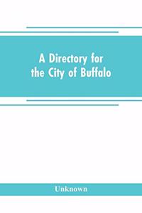 directory for the city of Buffalo