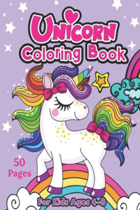 Unicorn Coloring Book