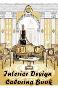 Interior Design Coloring Book