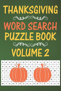 Thanksgiving Word Search Puzzle Book