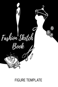 Fashion Sketch Book Figure Template