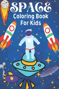 Space Coloring Book For Kids