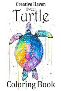 Creative Haven Sweet Turtle Coloring Book