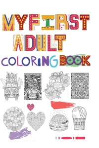 My first Adult coloring book