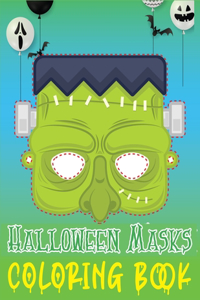 Halloween Masks Coloring Book