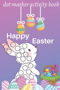 happy easter dot marker activity book