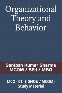 Organizational Theory and Behavior