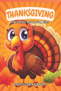 Thanksgiving Coloring Book for Kids