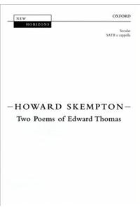 Two Poems Edward Thomas Nh38 Nh: Ncs