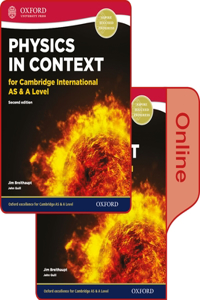 Physics in Context for Cambridge International as & a Level Print and Online Student Book Pack