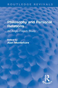 Philosophy and Personal Relations