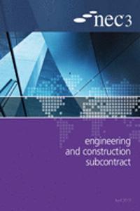 Nec3 Engineering and Construction Subcontract (Ecs)