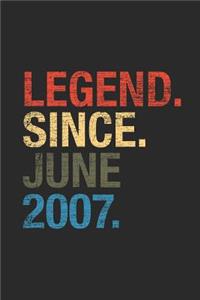 Legend Since June 2007