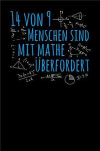 14 von 9 Menschen sind mit Mathe überfordert