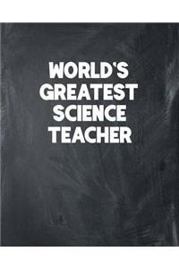 World's Greatest Science Teacher