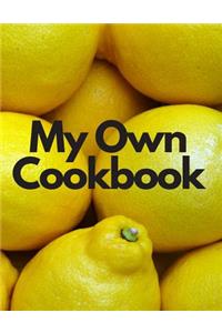 My Own Cookbook