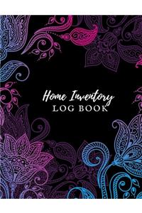 Home Inventory Log Book