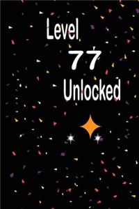 Level 77 unlocked