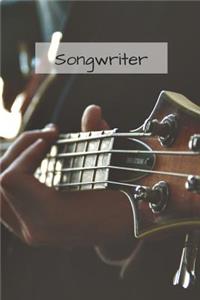 Songwriter Notizbuch