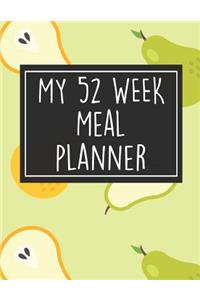 My 52 Week Meal Planner