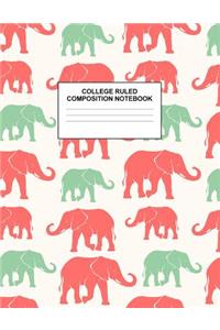 College Ruled Composition Notebook