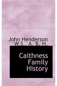 Caithness Family History