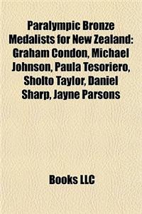 Paralympic Bronze Medalists for New Zealand