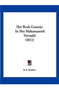 Het Boek Genesis