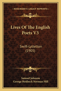 Lives Of The English Poets V3