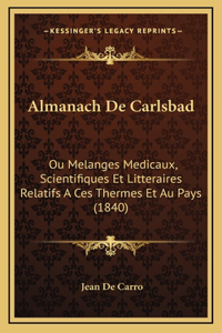 Almanach De Carlsbad