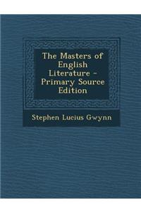 The Masters of English Literature