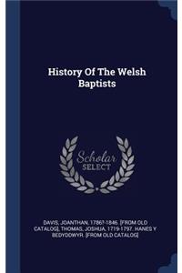 History Of The Welsh Baptists