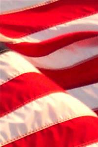 Journal USA Flag Waving Patriotic Stars Stripes