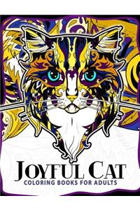 Joyful Cat Coloring Book for Girls