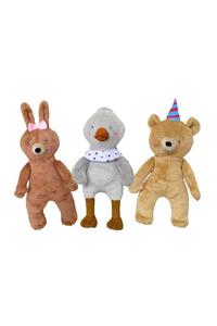 The Quiet Book/Loud Book Doll Trio