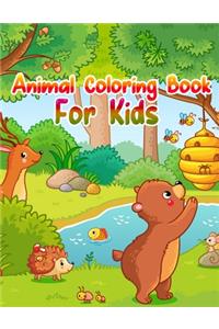 Animal Coloring Book For Kids