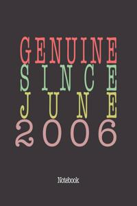 Genuine Since June 2006