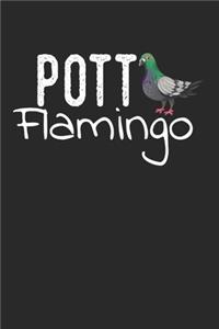 Pott Flamingo