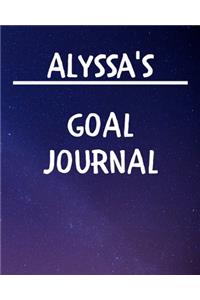 Alyssa's Goal Journal