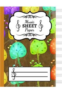 Music Sheet Paper