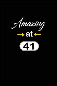 Amazing at 41