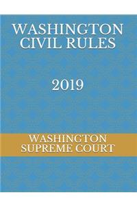 Washington Civil Rules 2019