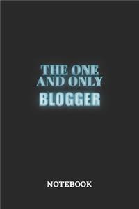 The One And Only Blogger Notebook