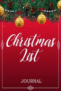 Christmas List Journal