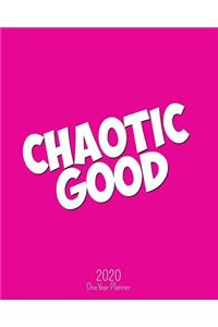 Chaotic Good - 2020 One Year Planner
